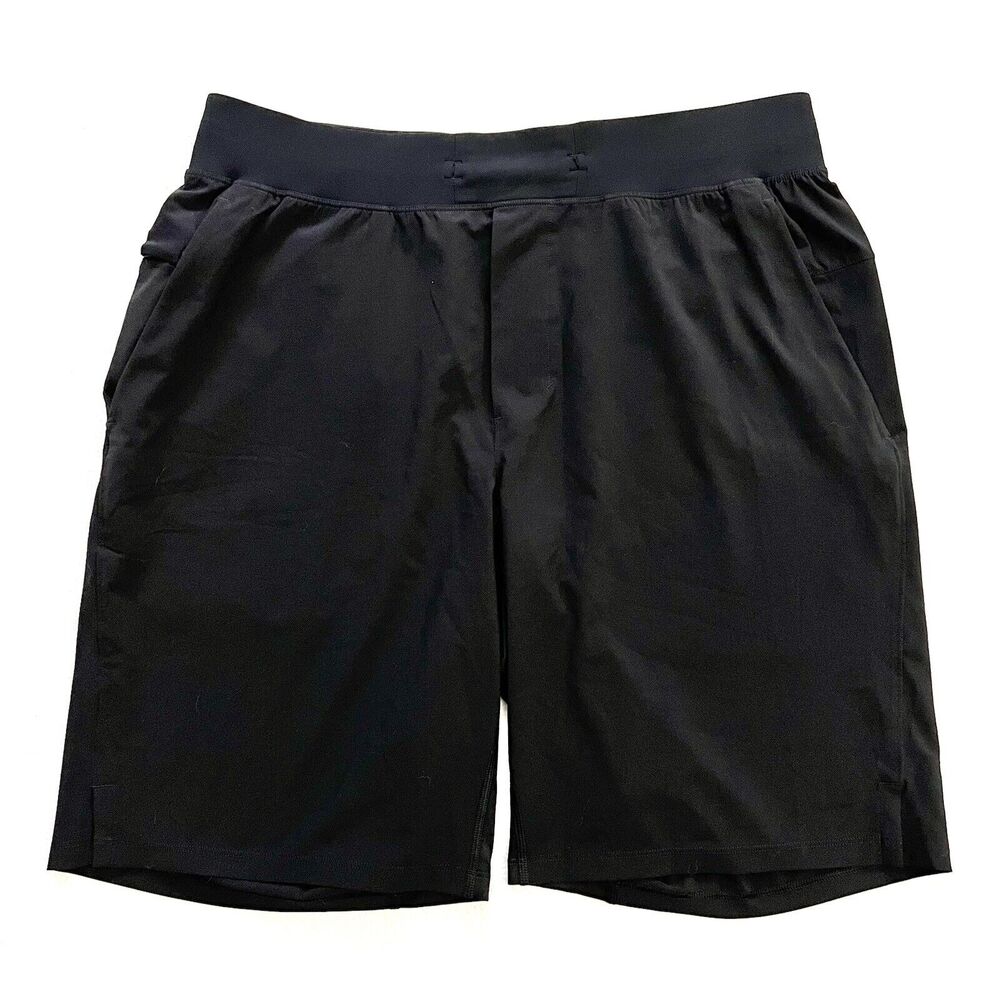Lululemon Men Solid Black First Release 9" The Sh… - image 1